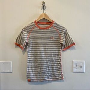 Kari Traa base layer tee shirt 100% merino wool women’s size small